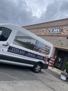 veteran's miracle center delivery truck