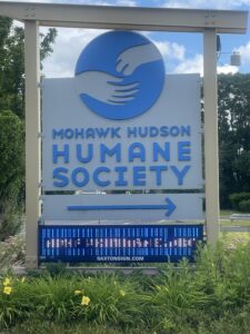 mohawk hudson humane society sign