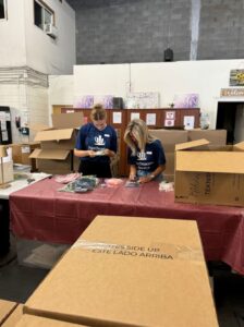 northeastern insurance volunteers at veteran's miracle center
